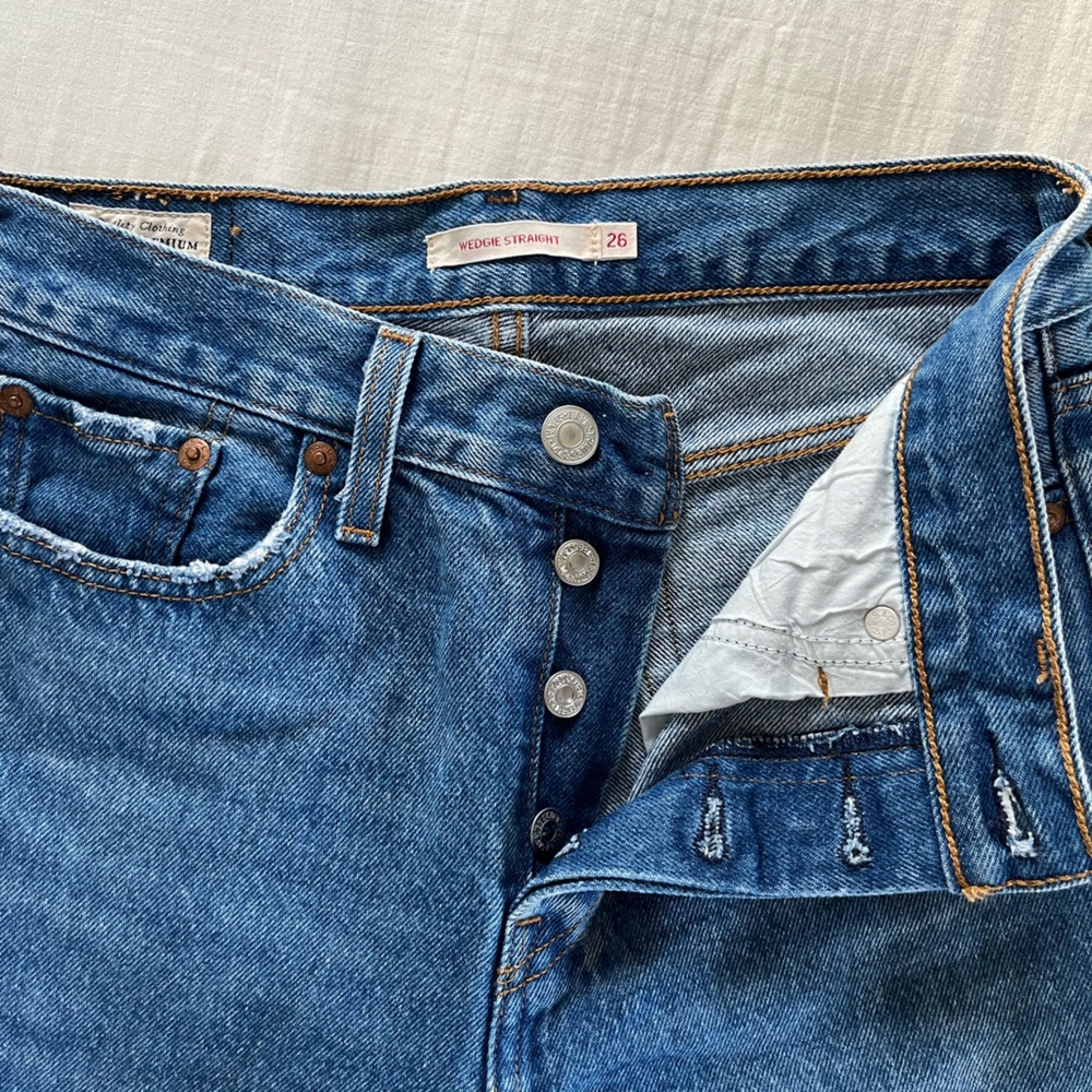 Wedgie Straight Levi’s Jeans